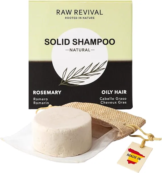 RAW REVIVAL Champú Sólido Romero 80g