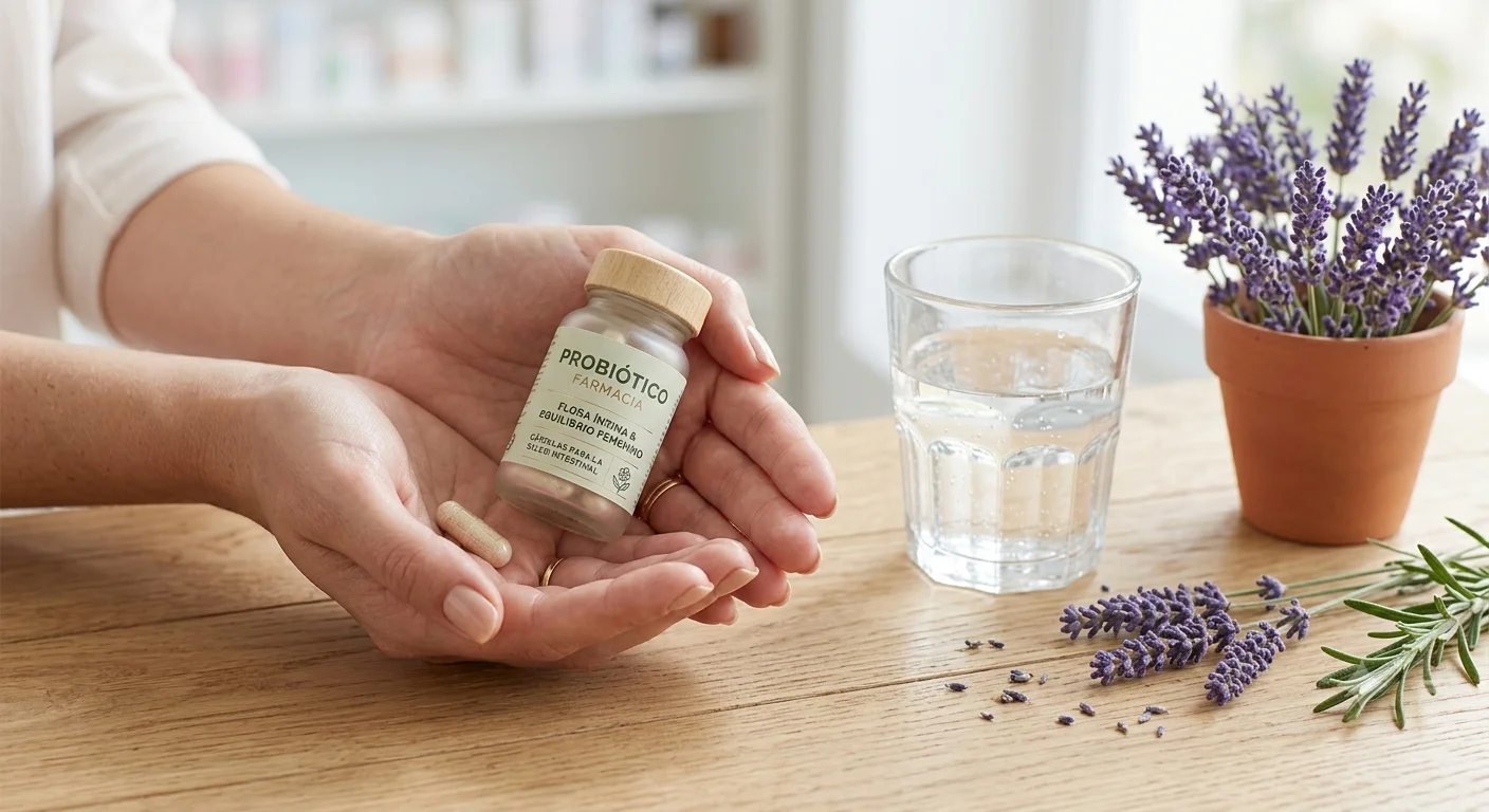 Probióticos para la flora íntima en farmacia - suplementos para la salud femenina