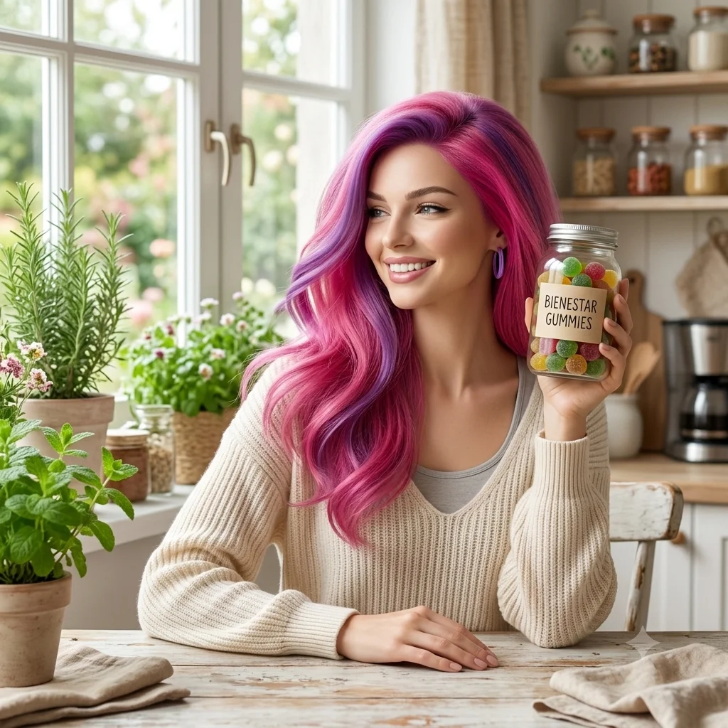 Lolita Coconut recomendando probióticos en gominolas para la mujer