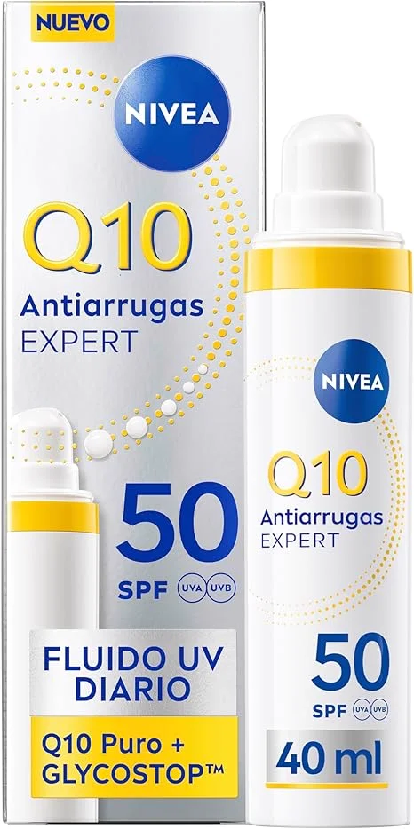 Nivea Sun Q10, crema solar facial antiedad con protección UVA/UVB