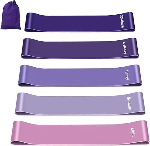 Fokky Gomas Elásticas Musculación Set de 5, Látex Natural