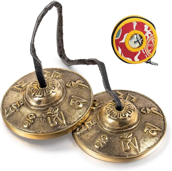 Campana Tingsha Tibetana Mindfulness