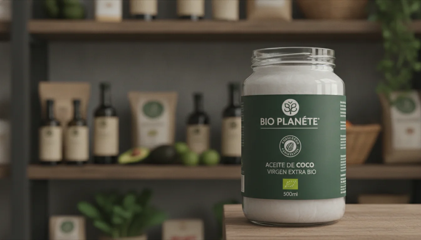 Bio Planète Aceite de Coco Virgen Extra Bio 500ml