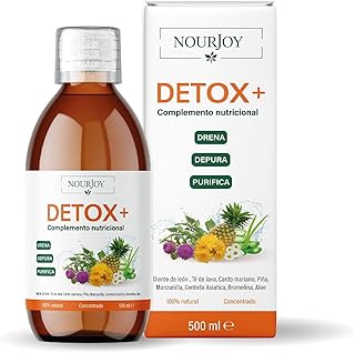Detox Drenante y Diurético Anticelulítico - Cardo Mariano y Aloe