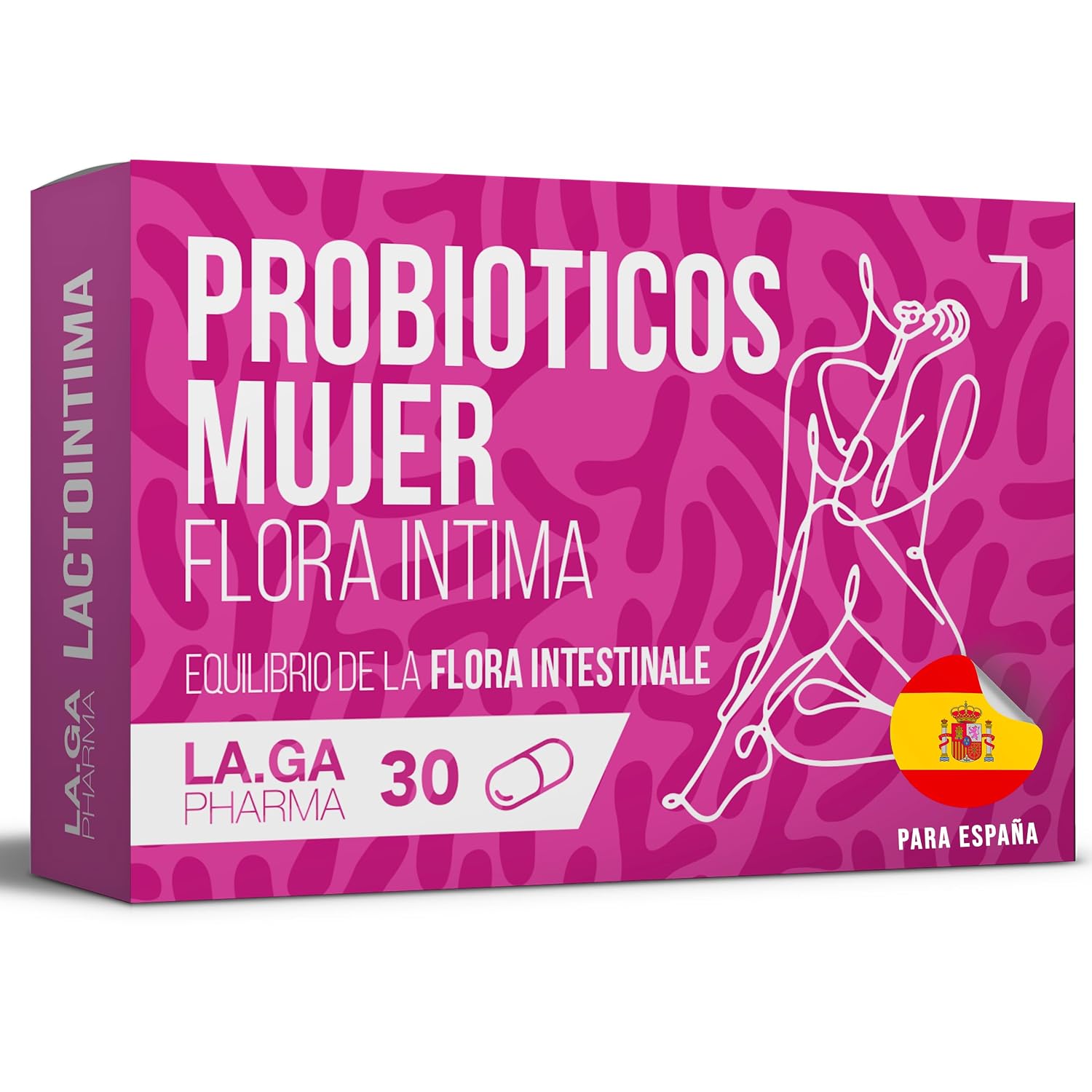 LA.GA LactoIntima 30 Cápsulas