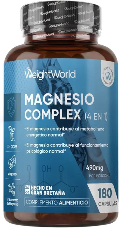 Magnesio Complex 490mg 180 Cápsulas