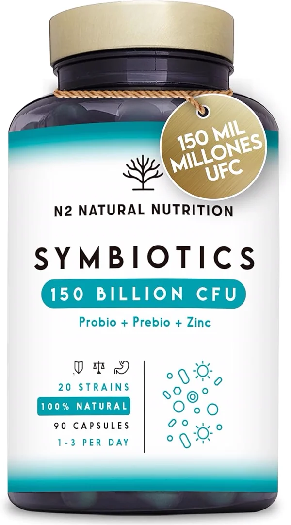 N2 Natural Nutrition 150B — El Más Potente para Hinchazón y Gases