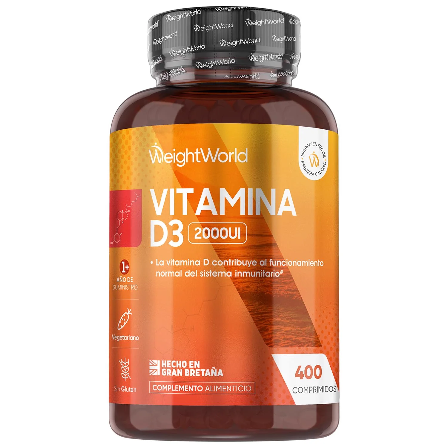 Vitamina D3 2000 UI – 400 Comprimidos
