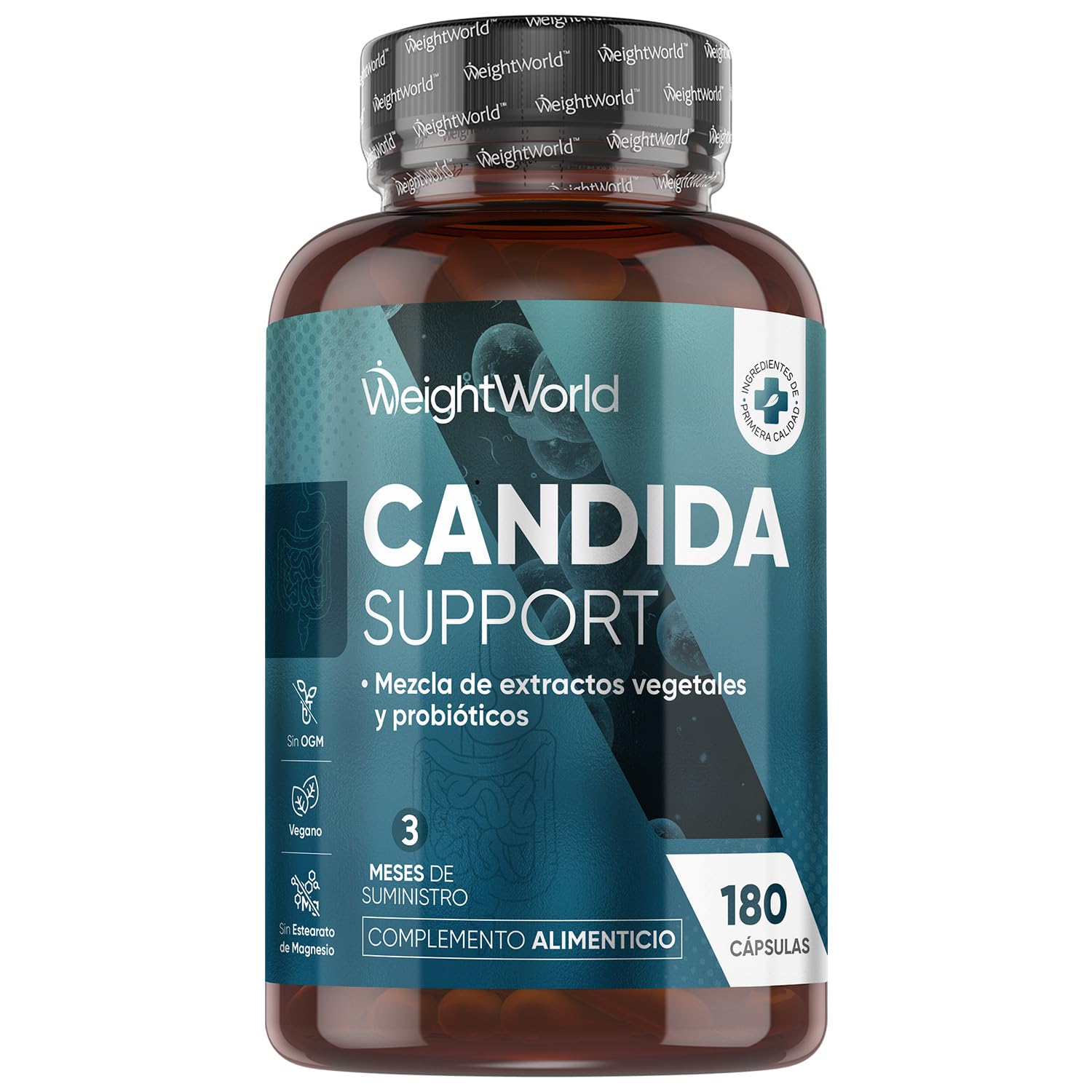 WeightWorld Candida Support 180 Cápsulas