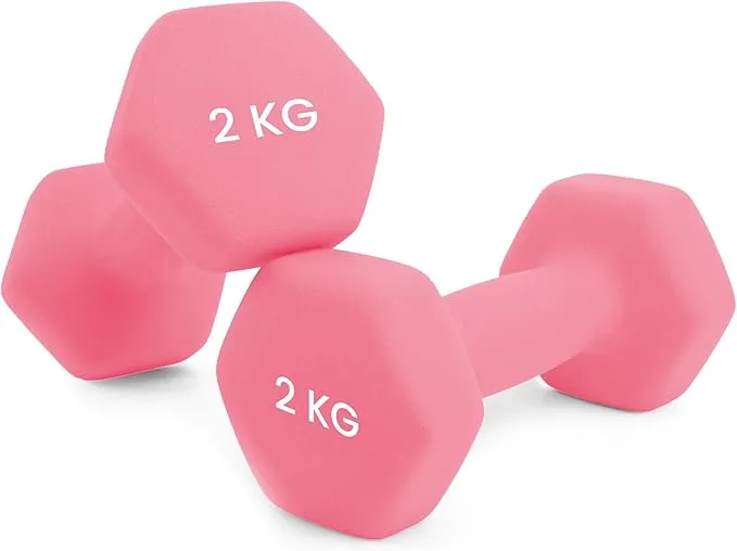 Unycos Pesas y Mancuernas Antideslizantes 4 kg