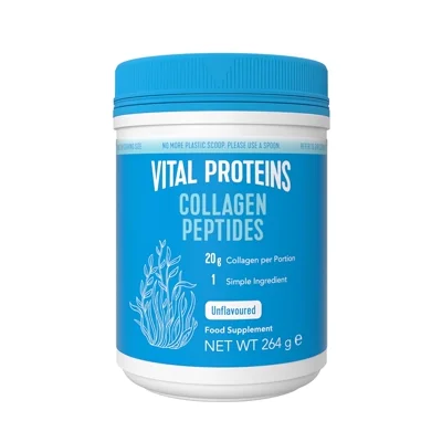 Vital Proteins Péptidos de Colágeno, complemento alimenticio en polvo, colágeno hidrolizado (Tipo I y III), sin sabor, 567g